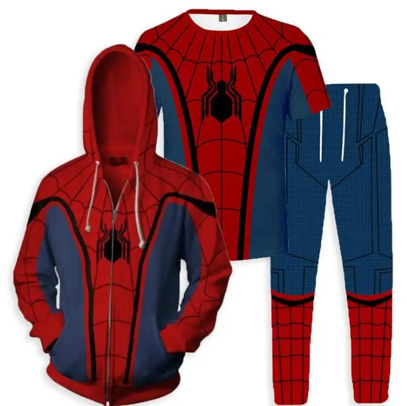 Hot toys Marvel Spiderman Child Adult Zip-Up Coat Spider Peripheral Digital Print Man Sweatshirts Coat Top Quality Health Cloth
Hot toys Marvel Spiderman Child Adult Zip-Up Coat Spider Peripheral Digital Print Man Sweatshirts Coat Top Quality Health Cloth