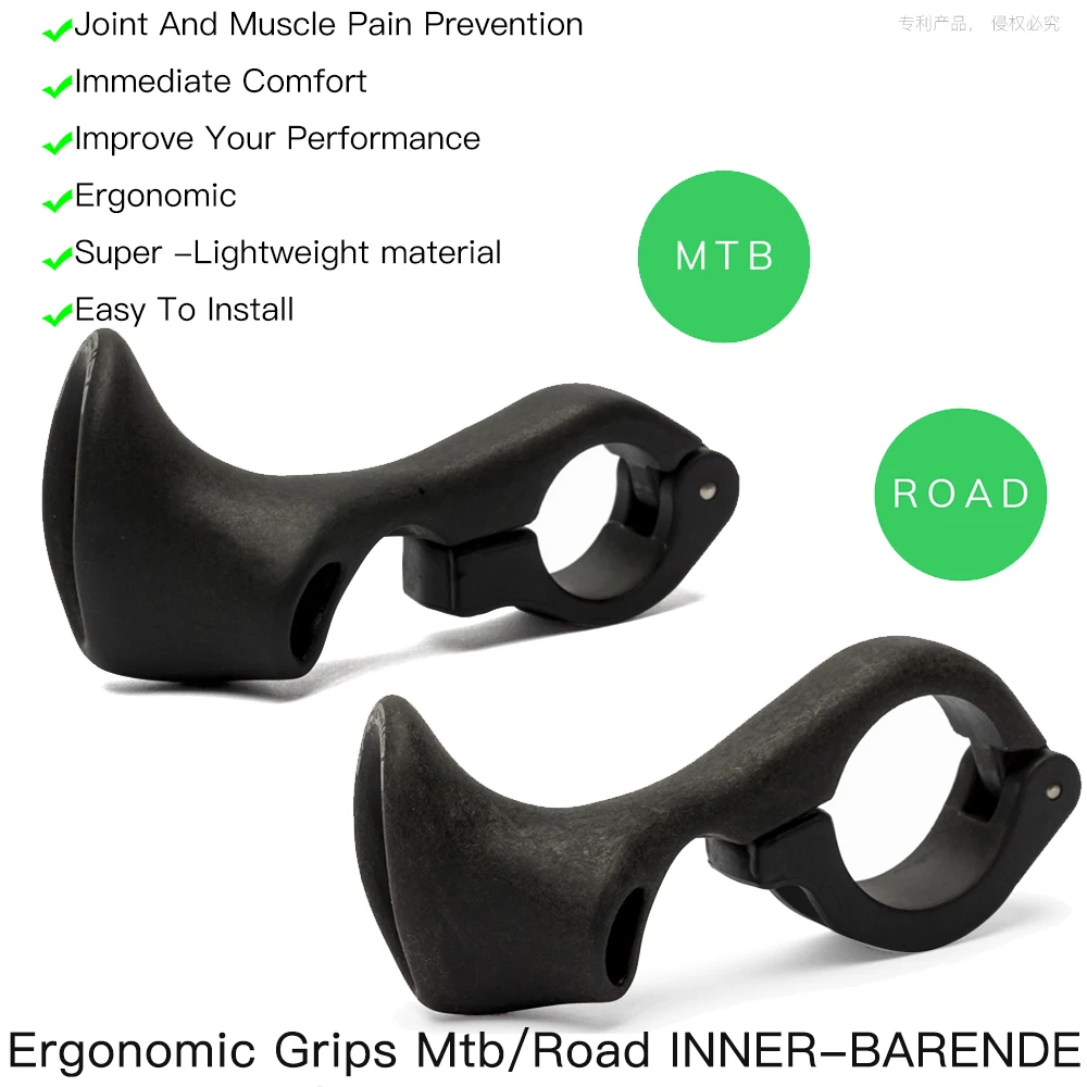 

Ergonomic Design Mtb Bicycle Inner Bar ends MTB Mountain Road Gravel City Bike Handlebar Bar Ends Cycle Parts