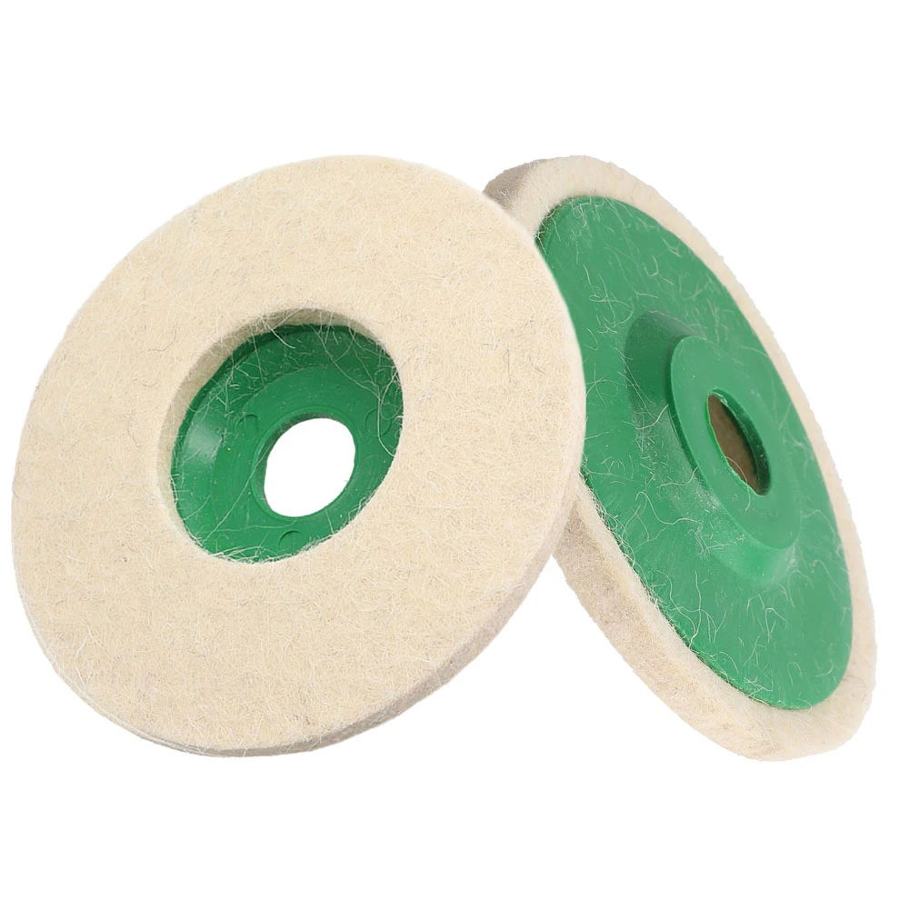 2pcs Wool Felt Polishing Pads For Angle Grinder Rotary Polishing 5inch 125mm Wool Felt Disc Polishing Pad Buffing Grinding Wheel
2pcs Wool Felt Polishing Pads For Angle Grinder Rotary Polishing 5inch 125mm Wool Felt Disc Polishing Pad Buffing Grinding Wheel