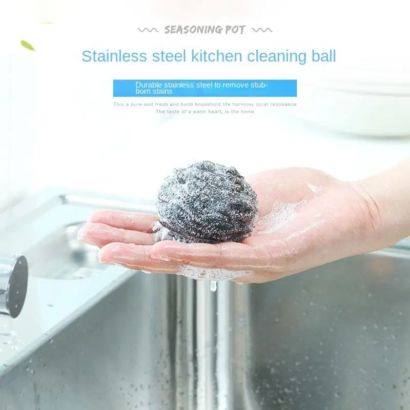 Durable Portable Cleaning Tools with Steel Wire Balls - Essential Kitchen Supplies for Efficient Cleaning
Durable Portable Cleaning Tools with Steel Wire Balls - Essential Kitchen Supplies for Efficient Cleaning
