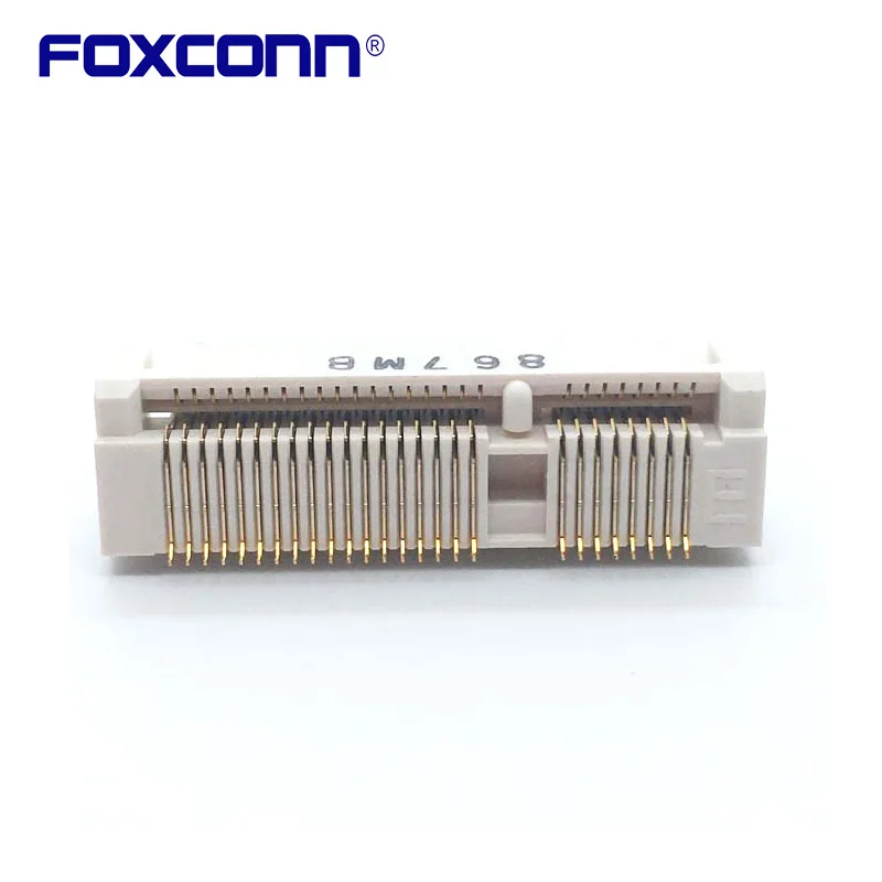 

Foxconn AS0B221-S80Q-7H 52P 8.0H MINI PCIE Connector Spot stock