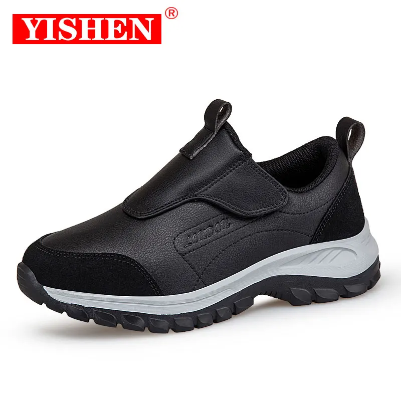 YISHEN Shoes Men Leather Casual Shoes Platform Lightweight Walking Shoes Unisex Elderly Cozy Footwear Zapatillas De Deporte
YISHEN Shoes Men Leather Casual Shoes Platform Lightweight Walking Shoes Unisex Elderly Cozy Footwear Zapatillas De Deporte