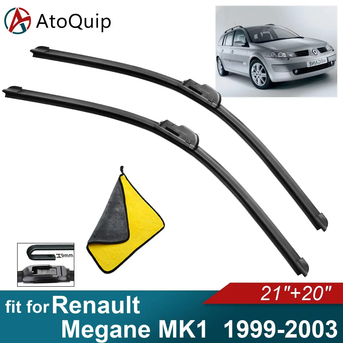 Car Windshield Wiper Blades Fit For Renault Megane MK1 Wiper Blades Soft Rubber Auto Front Windscreen
Car Windshield Wiper Blades Fit For Renault Megane MK1 Wiper Blades Soft Rubber Auto Front Windscreen