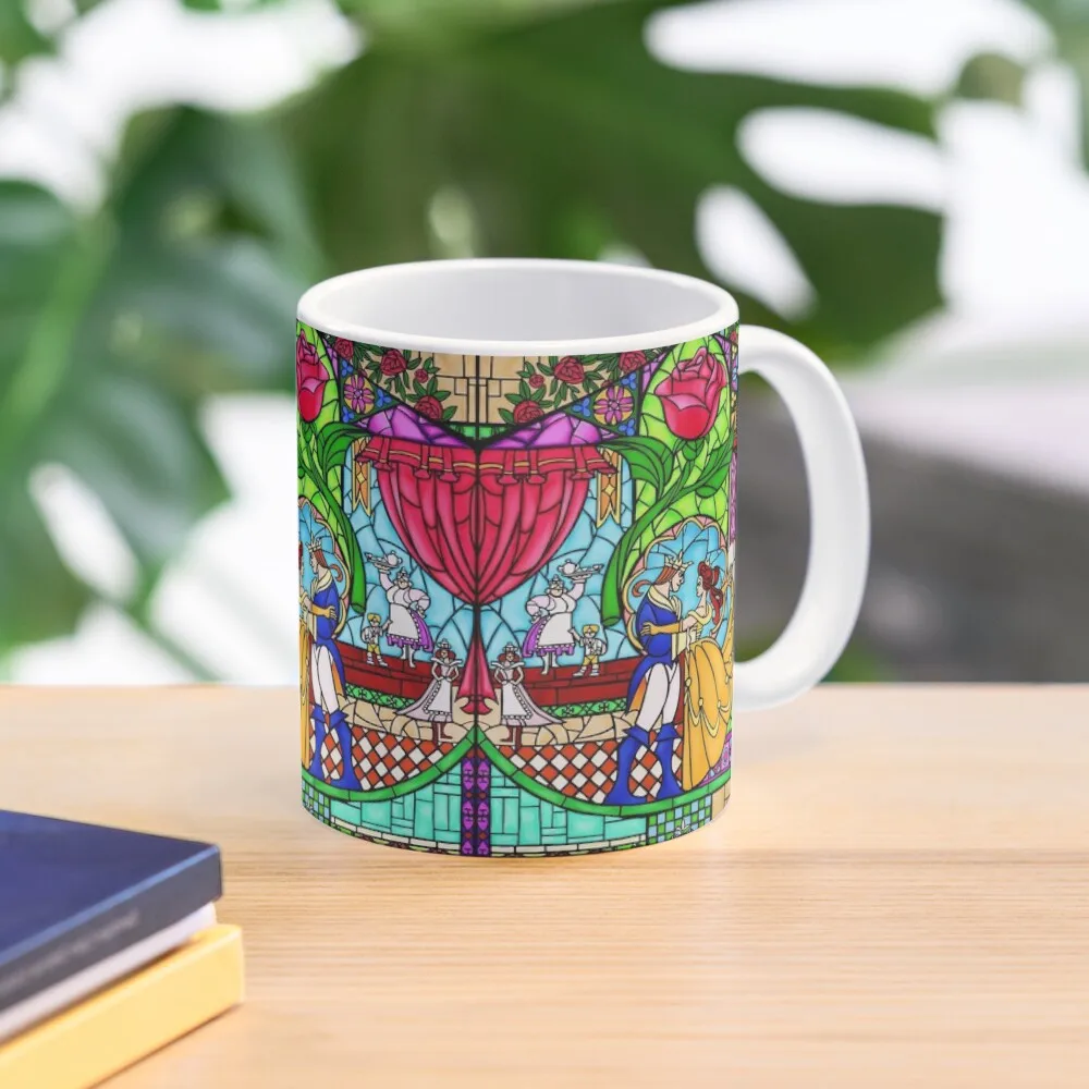 

Patterns of the Stained Glass Window Coffee Mug Espresso Cups Espresso Cup Mixer Mug Thermal Coffee Cup To Carry