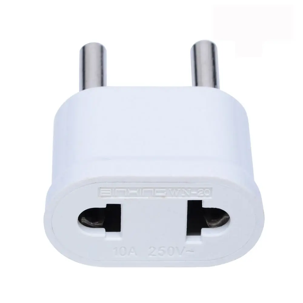Travel White US To EU Adaptor Charger Socket Conversion plugs Plug Converter Adapter
Travel White US To EU Adaptor Charger Socket Conversion plugs Plug Converter Adapter