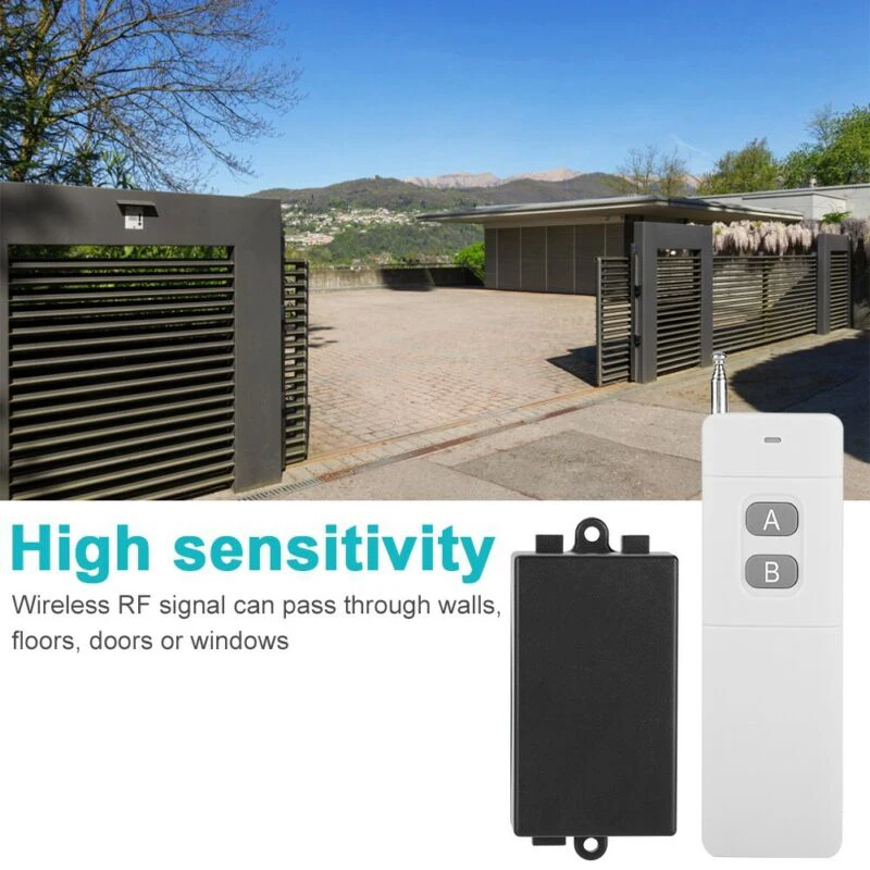 3KM Long Range 1CH Remote Control Switch System Wireless Transmitter Receiver Yard, Garden Outdoor Living
3KM Long Range 1CH Remote Control Switch System Wireless Transmitter Receiver Yard, Garden Outdoor Living