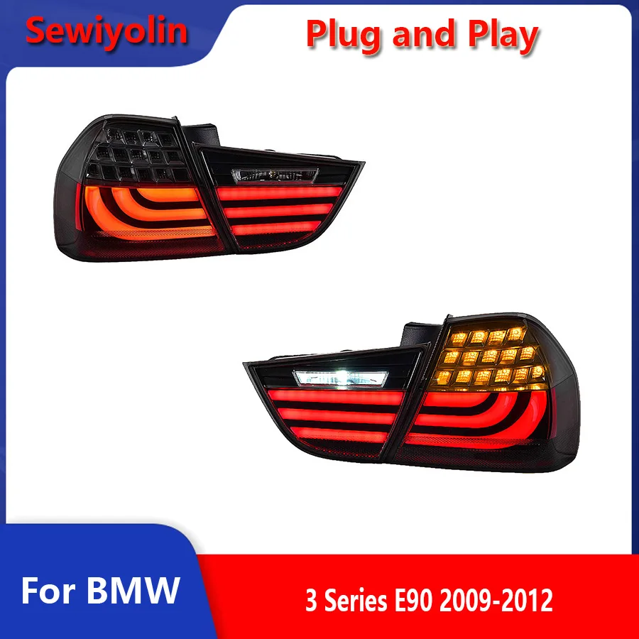 Car Led Rear Tail Lights Assembly For BMW 3 Series E90 2009-2012 Plug And Play 12V DRL Signal Automotive Brake Driving Lamps
Car Led Rear Tail Lights Assembly For BMW 3 Series E90 2009-2012 Plug And Play 12V DRL Signal Automotive Brake Driving Lamps