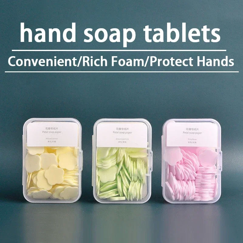 100pcs/box Portable Soap Paper Bath Hand Washing Disposable Soap Slice Mini Flower Travel Scented Petal Handwashing Soap 
100pcs/box Portable Soap Paper Bath Hand Washing Disposable Soap Slice Mini Flower Travel Scented Petal Handwashing Soap