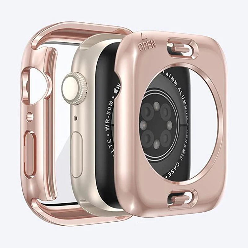 Waterproof Cover for Apple Watch Ultra Case 49mm 45mm 41mm 40mm 44mm 360 Protective Glass Iwatch 8 7 6 SE 5 4 Hard PC Bumper
Waterproof Cover for Apple Watch Ultra Case 49mm 45mm 41mm 40mm 44mm 360 Protective Glass Iwatch 8 7 6 SE 5 4 Hard PC Bumper