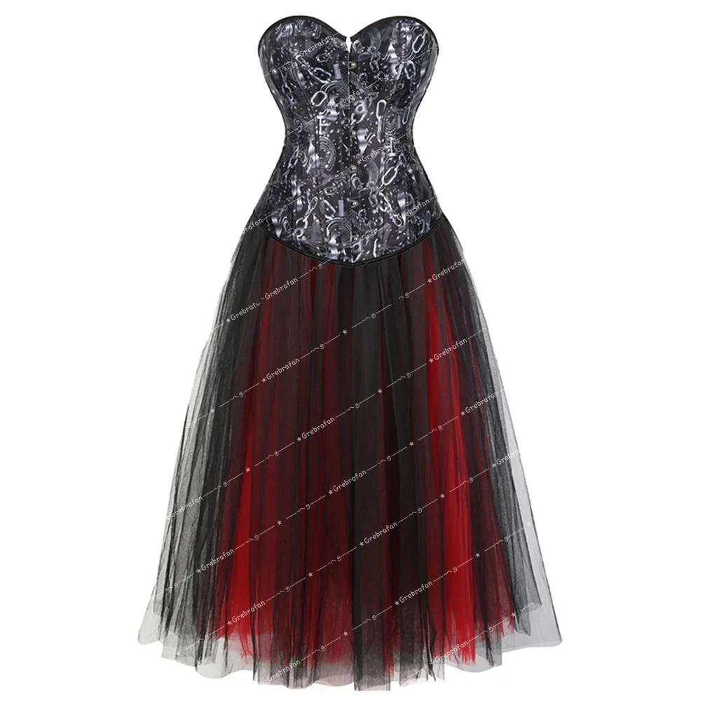 Corset Dress for Women Printing Bustiers Skirt Set Funny Adult Costume Burlesque Outfits Halloween Costumes Sexy Plus Size
Corset Dress for Women Printing Bustiers Skirt Set Funny Adult Costume Burlesque Outfits Halloween Costumes Sexy Plus Size