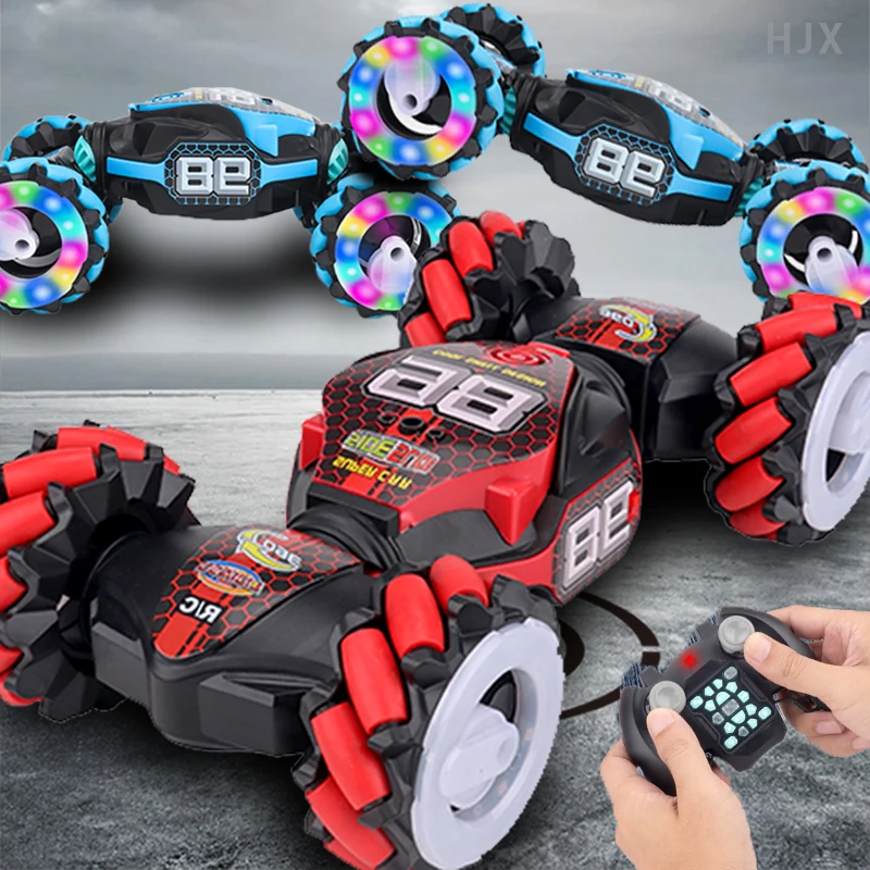 

Off Road 4x4 Buggy Radio Control 2.4GHz 4wd Twist Cars Rc Car Toy for Children Girl Kids Gifts Boys High Speed Climbing Vehicles