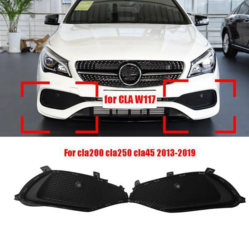 For Mercedes Benz W117 CLA180 CLA200 CLA220 2016-2019 Black Front Bumper Grill Grille Fog Light Cover
For Mercedes Benz W117 CLA180 CLA200 CLA220 2016-2019 Black Front Bumper Grill Grille Fog Light Cover