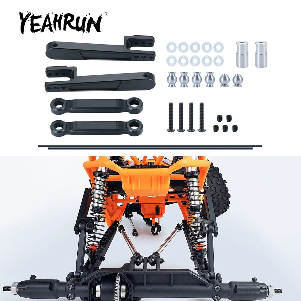 YEAHRUN, Комплект алюминиевых анти-наклонных стержней для осевого RBX10 AXI03005 1/10, обновленные детали для радиоуправляемой модели гусеничного автомобиля, грузовика
YEAHRUN, Комплект алюминиевых анти-наклонных стержней для осевого RBX10 AXI03005 1/10, обновленные детали для радиоуправляемой модели гусеничного автомобиля, грузовика