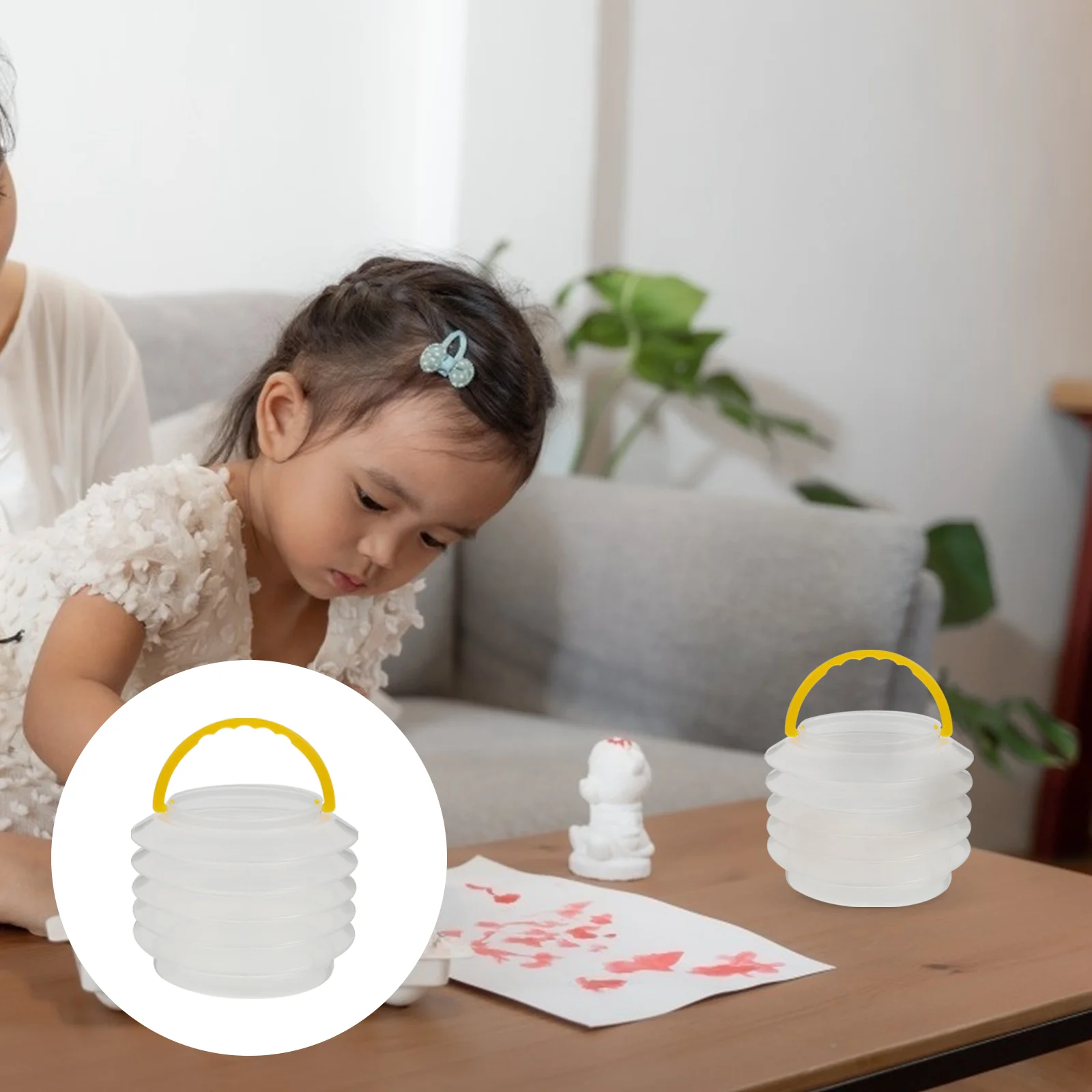 Shabu Pen Holder Washing Bucket for Painting Brush Portable Folding Buckets Washer Clean Plastic Child
Shabu Pen Holder Washing Bucket for Painting Brush Portable Folding Buckets Washer Clean Plastic Child