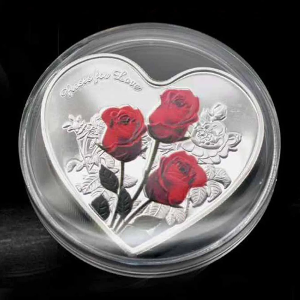520 Heart-shaped Rose Commemorative Coin 52 Languages I Love You Valentine's Day Gift 3.5*4*0.3cm Love Coin Wedding Gifts
520 Heart-shaped Rose Commemorative Coin 52 Languages I Love You Valentine's Day Gift 3.5*4*0.3cm Love Coin Wedding Gifts