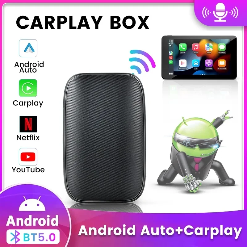Беспроводной адаптер Carplay AI Box Android OS 2G + 8G Carplay Android авто для Audi Benz Mazda Toyota
Беспроводной адаптер Carplay AI Box Android OS 2G + 8G Carplay Android авто для Audi Benz Mazda Toyota