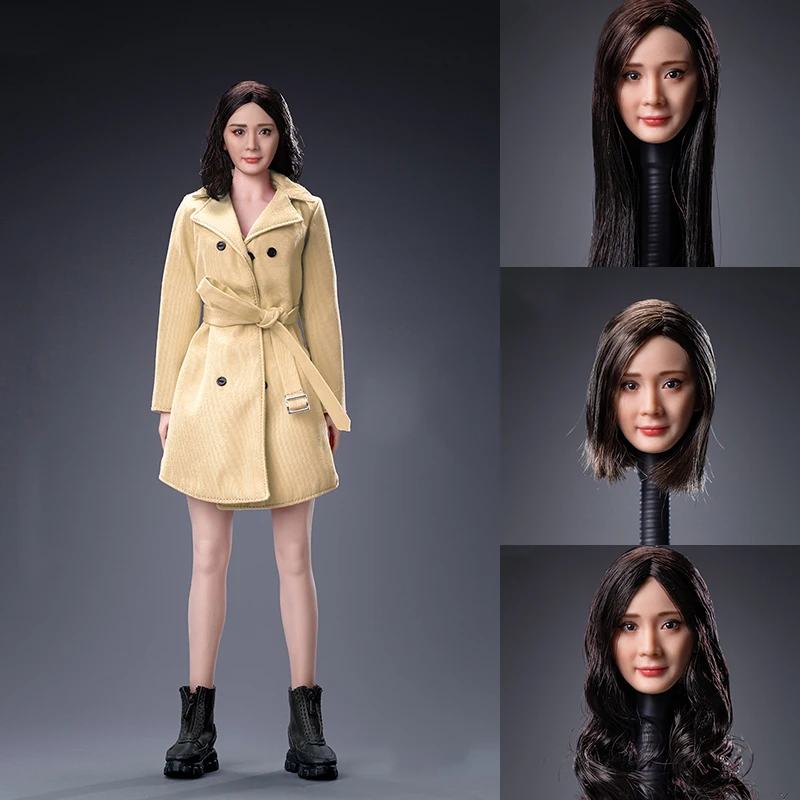OU2101 OU2102 1/6 Women Soldier Chinese Star Yang Mi Mi Mi Head Sculpt Windbreaker Clothes Set Model For 12'' Action Figure Body
OU2101 OU2102 1/6 Women Soldier Chinese Star Yang Mi Mi Mi Head Sculpt Windbreaker Clothes Set Model For 12'' Action Figure Body