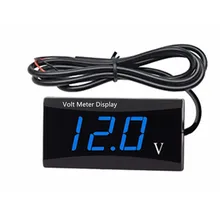 LED 12V Display Digital Voltmeter Panel Volt Voltage Meter Tester Reverse Connection Protection for Car Motorcycle Dropshiping
LED 12V Display Digital Voltmeter Panel Volt Voltage Meter Tester Reverse Connection Protection for Car Motorcycle Dropshiping
