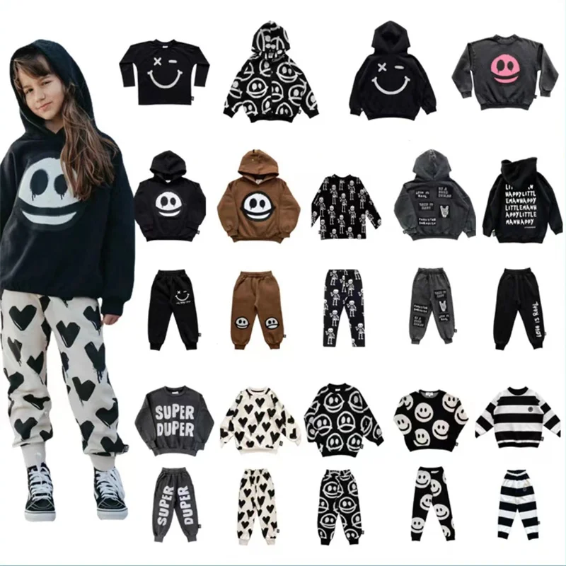 In Stock New 2023 LMH Autumn Winter Kids Boys Clothes Sets Children Sweatshirt And Pants Suits Print Baby Girls Clothing Outfits
In Stock New 2023 LMH Autumn Winter Kids Boys Clothes Sets Children Sweatshirt And Pants Suits Print Baby Girls Clothing Outfits