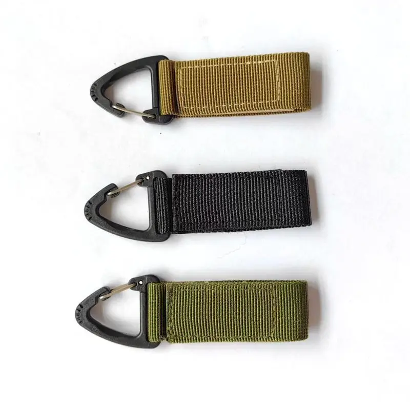 Outdoor camping tactics nylon webbing backpack buckle triangle multifunctional carabiner D-shaped hook camping equipment
Outdoor camping tactics nylon webbing backpack buckle triangle multifunctional carabiner D-shaped hook camping equipment