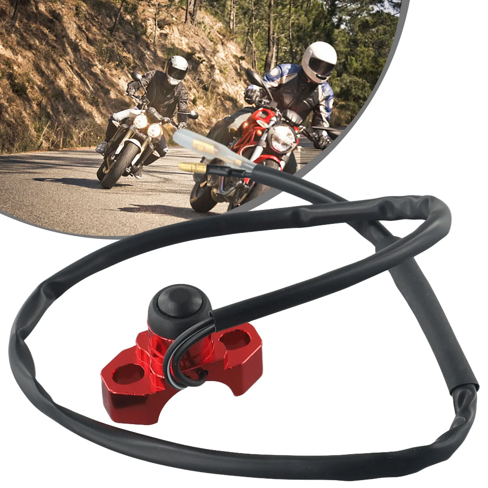 Universal Engine-Stop Kill Switch Button For Most Dirt Bike Quad ATV Red-Aluminum-Accessories For Vehicles
Universal Engine-Stop Kill Switch Button For Most Dirt Bike Quad ATV Red-Aluminum-Accessories For Vehicles