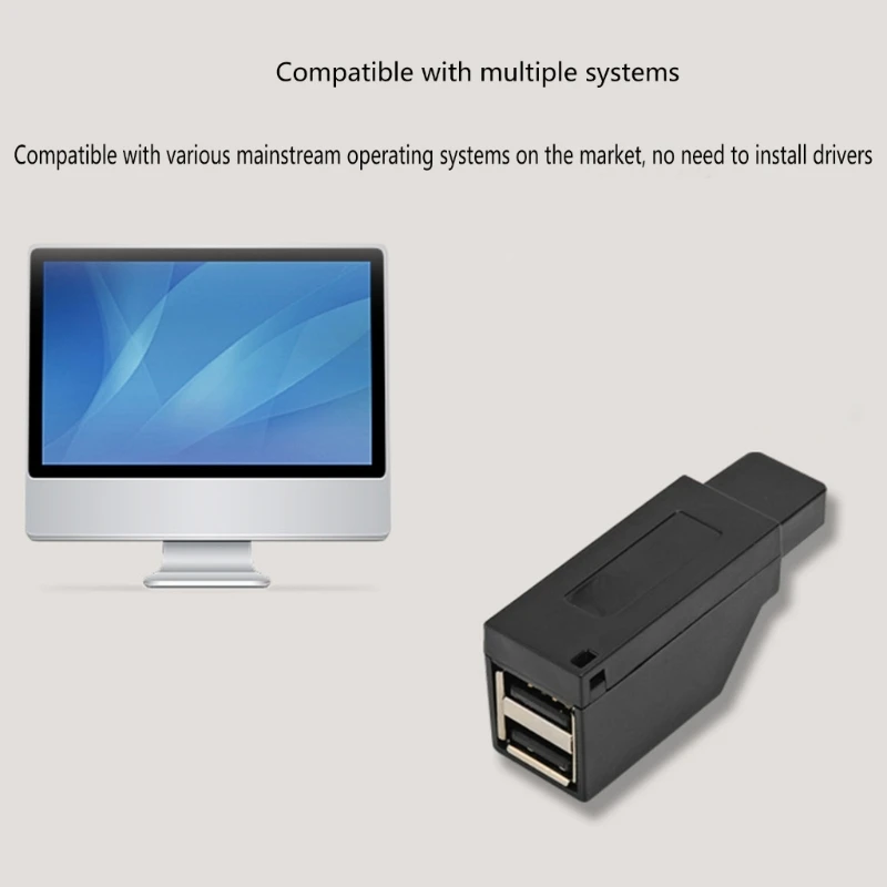 Высокоскоростной USB-адаптер USB-разветвитель HUB расширяет возможности подключения устройств за счет 3 портов
Высокоскоростной USB-адаптер USB-разветвитель HUB расширяет возможности подключения устройств за счет 3 портов