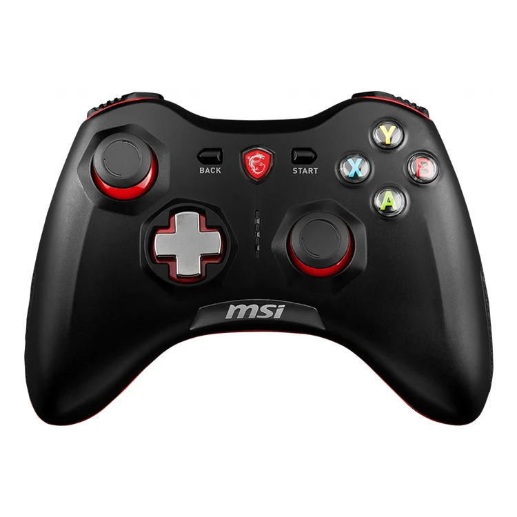 MSI FORCE GC30 Wireless Gamepad Black Gaming Controller Handle With USB 2.0 Support PC Windows 10/8.1/7 and Android 4.1 above
MSI FORCE GC30 Wireless Gamepad Black Gaming Controller Handle With USB 2.0 Support PC Windows 10/8.1/7 and Android 4.1 above