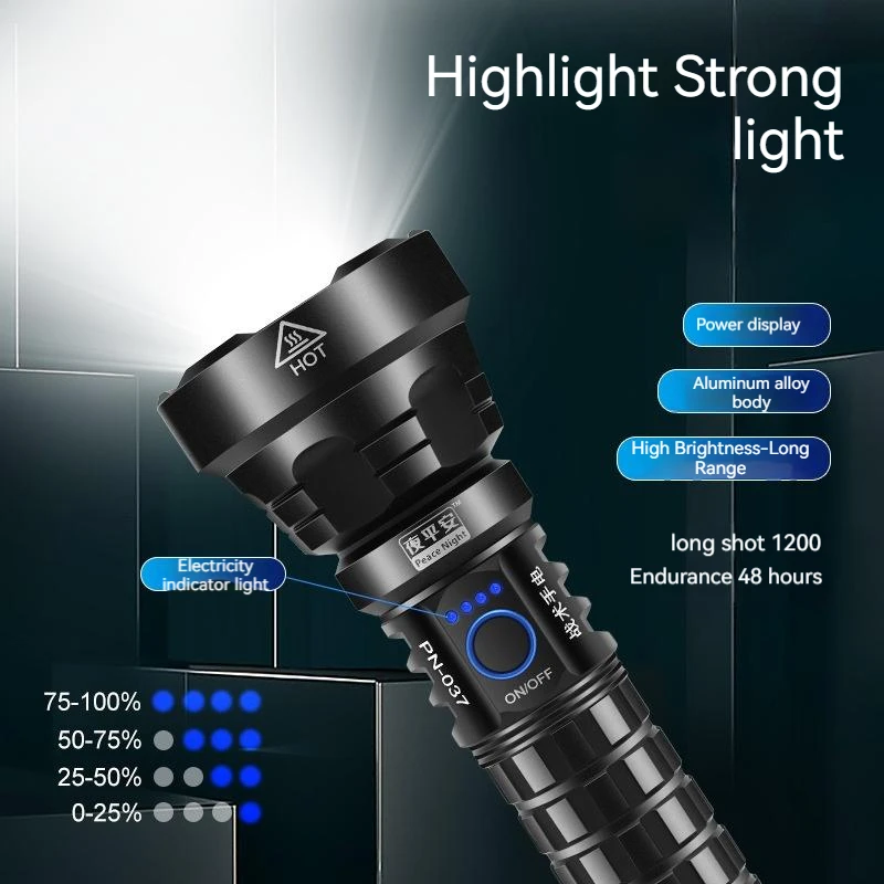 Most Powerful LED Flashlight USB Rechargeable Torch Light High Power Flashlight Tactical Lantern Long Shot Hand Lamp For Camping
Most Powerful LED Flashlight USB Rechargeable Torch Light High Power Flashlight Tactical Lantern Long Shot Hand Lamp For Camping