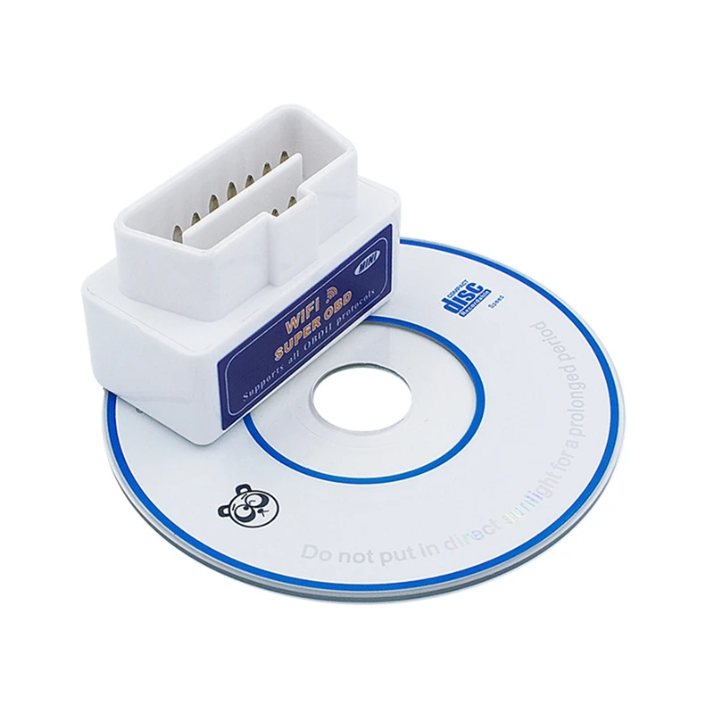 Wi-Fi OBD2 сканер ELM327 V1.5 WIFI OBD 2 Автомобильный диагностический сканер для автомобиля OBDII диагностический инструмент считыватель кодов Белый
Wi-Fi OBD2 сканер ELM327 V1.5 WIFI OBD 2 Автомобильный диагностический сканер для автомобиля OBDII диагностический инструмент считыватель кодов Белый