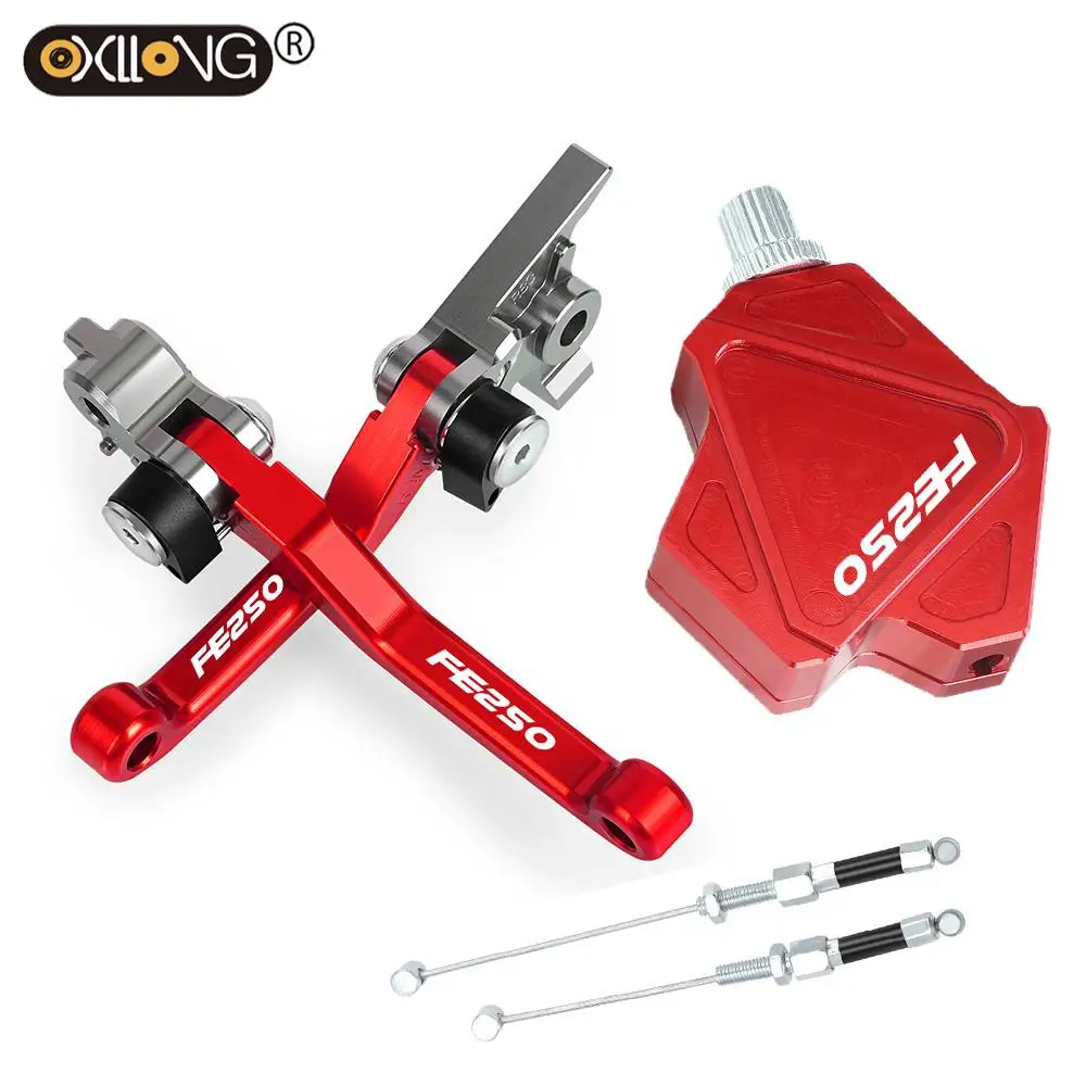 Dirt Bike CNC Brake Clutch Levers Stunt Clutch Pull Cable Lever Replacement Easy System For HUSQVARNA FE250 2017 2018 2019 2020
Dirt Bike CNC Brake Clutch Levers Stunt Clutch Pull Cable Lever Replacement Easy System For HUSQVARNA FE250 2017 2018 2019 2020