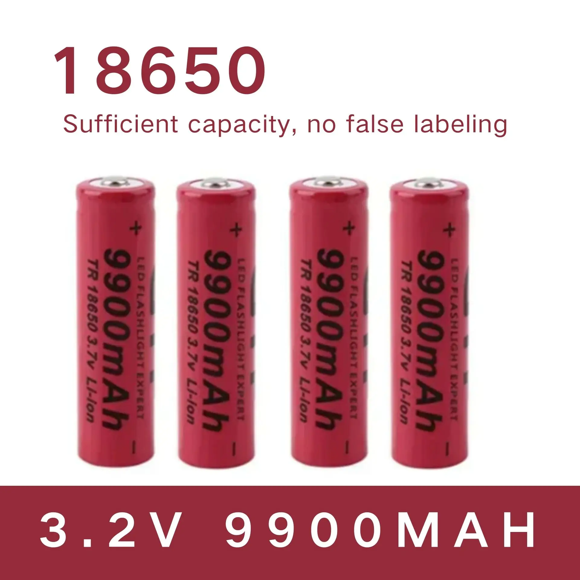 NeW 9900mAh 18650 Li-ion Bateria 3.7V Rechargeable Battery for LED Torch Flashlights Batteries bateria 18650 akumulator
NeW 9900mAh 18650 Li-ion Bateria 3.7V Rechargeable Battery for LED Torch Flashlights Batteries bateria 18650 akumulator