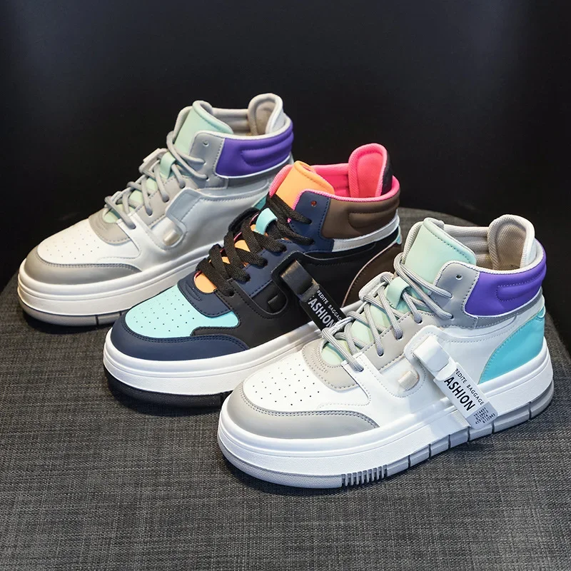 Leather net red high top shoes Children's 2023 new autumn and winter casual board shoes Flat soled small white shoes are popular
Leather net red high top shoes Children's 2023 new autumn and winter casual board shoes Flat soled small white shoes are popular