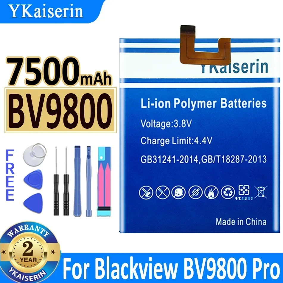 YKaiserin NEW 7500mAh DK014 Battery for Blackview BV9800 Pro High Quality +Tracking Number
YKaiserin NEW 7500mAh DK014 Battery for Blackview BV9800 Pro High Quality +Tracking Number
