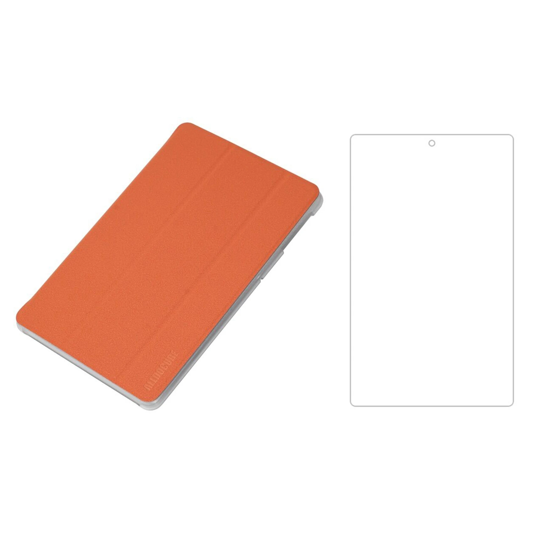 

ALLDOCUBE IPlay 40 Case+Screen Protector 10.4Inch Tablet Case for ALLDOCUBE IPlay40 PU Leather Case Flip Case (Orange)