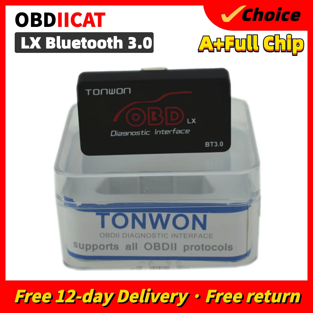 TONWON LX Bluetooth 3,0 Для Android Профессиональный OBD2 сканер диагностическая Поддержка 9 протоколов Btter, чем ELM327
TONWON LX Bluetooth 3,0 Для Android Профессиональный OBD2 сканер диагностическая Поддержка 9 протоколов Btter, чем ELM327