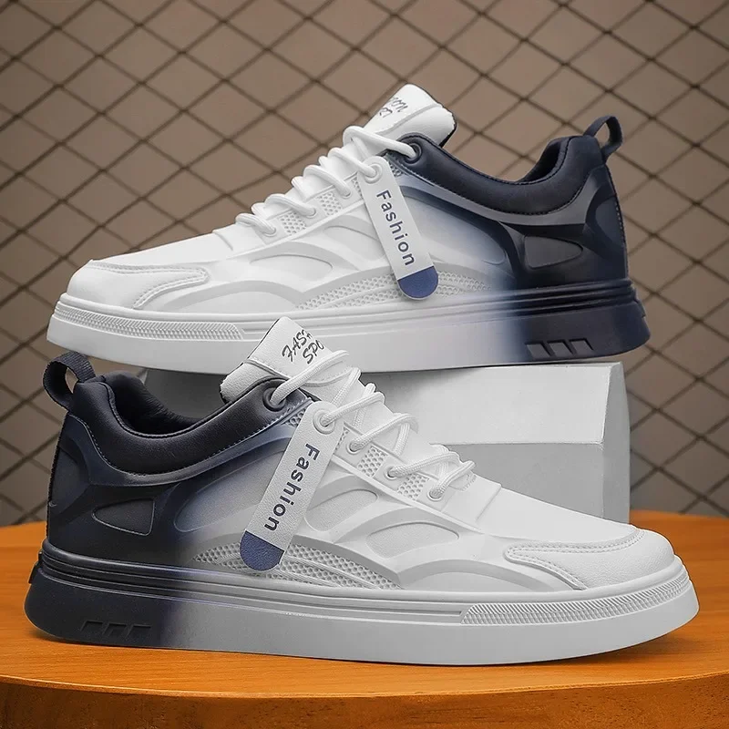 Men's shoes in spring breathable trend in summer versatile gradient color board shoe leather sports shoe men's casual men's shoe
Men's shoes in spring breathable trend in summer versatile gradient color board shoe leather sports shoe men's casual men's shoe