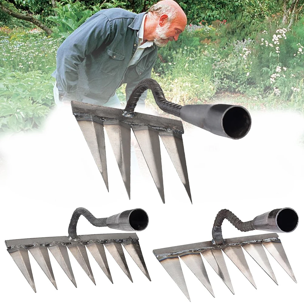 Carbon Steel Heavy Duty Metal Garden Weeding Rake Garden Too For Yard Weeding Soil Loosening Sowing Flattening Soil Ditching
Carbon Steel Heavy Duty Metal Garden Weeding Rake Garden Too For Yard Weeding Soil Loosening Sowing Flattening Soil Ditching