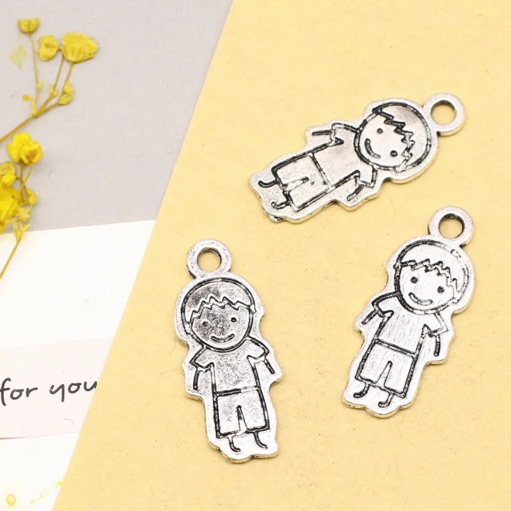 10pcs 14x31mm Child Charms Woman Pendant Component Woman Jewelri Antique Silver Color
10pcs 14x31mm Child Charms Woman Pendant Component Woman Jewelri Antique Silver Color