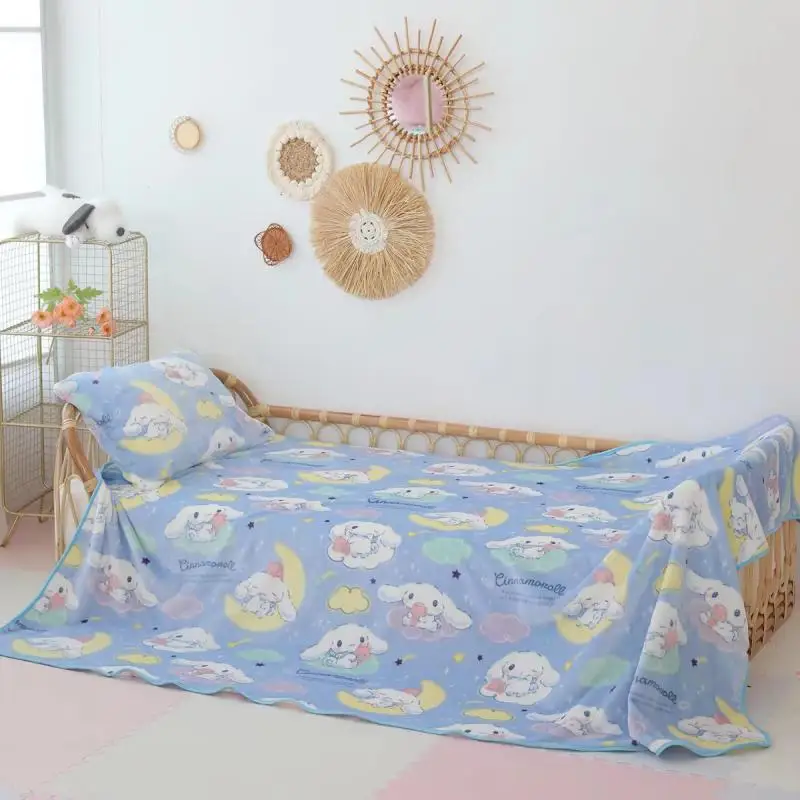 New Kawaii Cartoon Cinnamoroll Coral Fleece Blankets Cute Thickened Flannel Cover Blanket Portable Travel Blanket for Girl Gifts
New Kawaii Cartoon Cinnamoroll Coral Fleece Blankets Cute Thickened Flannel Cover Blanket Portable Travel Blanket for Girl Gifts
