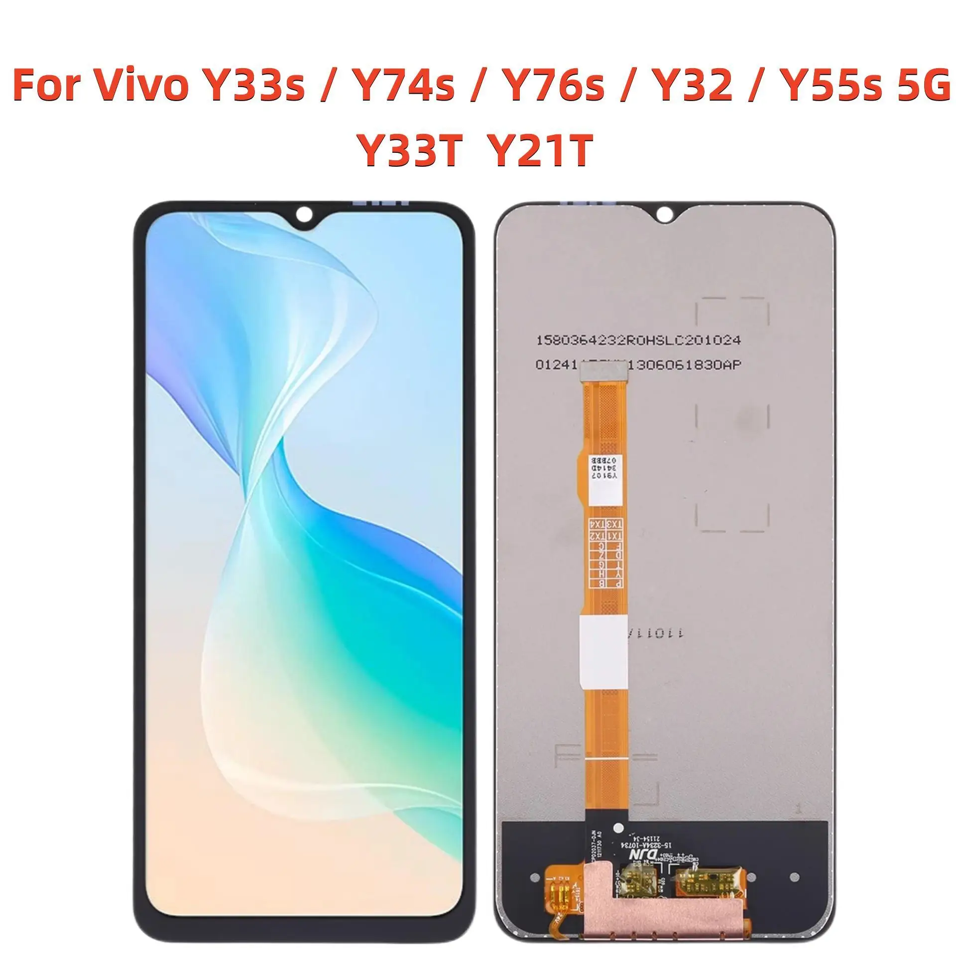 ЖК-экран и дигитайзер в сборе для Vivo Y33s / Y74s / Y76s / Y32 / Y55s 5G /Y33T /Y21T V2164A V2109 V2009A V2156A V2158A
ЖК-экран и дигитайзер в сборе для Vivo Y33s / Y74s / Y76s / Y32 / Y55s 5G /Y33T /Y21T V2164A V2109 V2009A V2156A V2158A