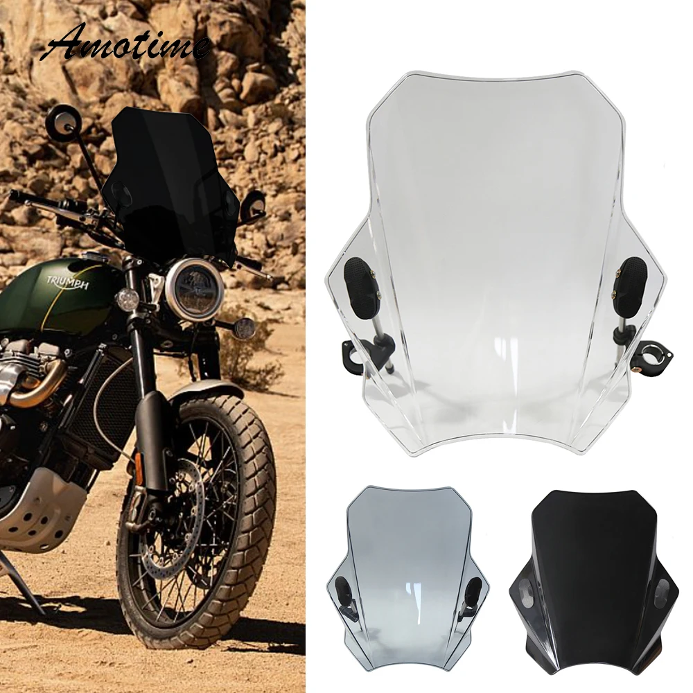 For Scrambler 1200 1200Xc 1200EX 2019 2020 2021 2022 2023 Motorcycle Adjustable Wind Screen Windshield
For Scrambler 1200 1200Xc 1200EX 2019 2020 2021 2022 2023 Motorcycle Adjustable Wind Screen Windshield