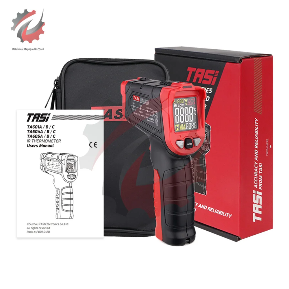 TA601A TA601B TA601C Digital Infrared Thermometer Laser Positioning Temperature Meter LCD Light Alarm Non-Contact Thermometer
TA601A TA601B TA601C Digital Infrared Thermometer Laser Positioning Temperature Meter LCD Light Alarm Non-Contact Thermometer