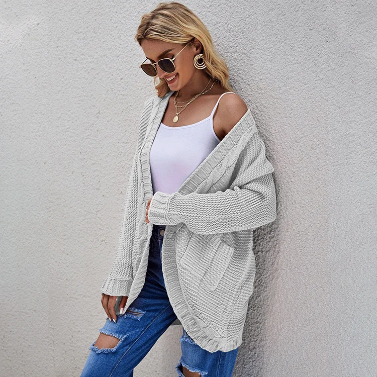 2023Hot cardigan, Autumn/Winter New Button Rope Cardigan Casual Fashion Large Thick Needle Sweater Coat Women
2023Hot cardigan, Autumn/Winter New Button Rope Cardigan Casual Fashion Large Thick Needle Sweater Coat Women