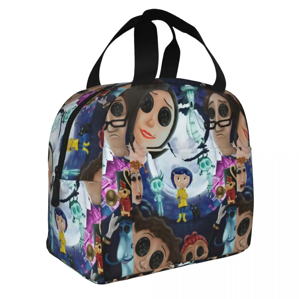 Coraline The Secret Door Insulated Lunch Bag Cooler Bag Lunch Container Fantasy Animation Horror Girl Portable Tote Lunch Box
Coraline The Secret Door Insulated Lunch Bag Cooler Bag Lunch Container Fantasy Animation Horror Girl Portable Tote Lunch Box