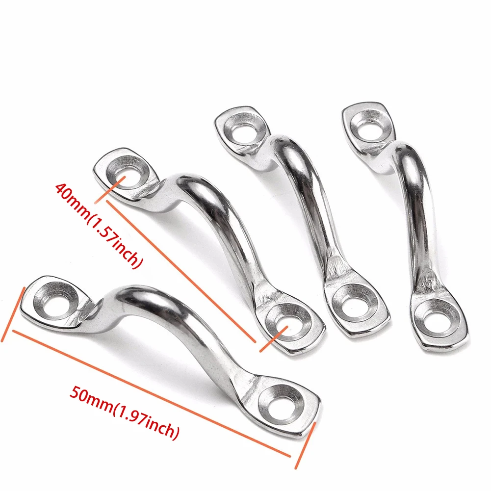 Handles Wire Eye Straps Heavy Duty Parts Accessories Camel Back Canopy Fender Hook Pull Saddle Stainless Steel
Handles Wire Eye Straps Heavy Duty Parts Accessories Camel Back Canopy Fender Hook Pull Saddle Stainless Steel