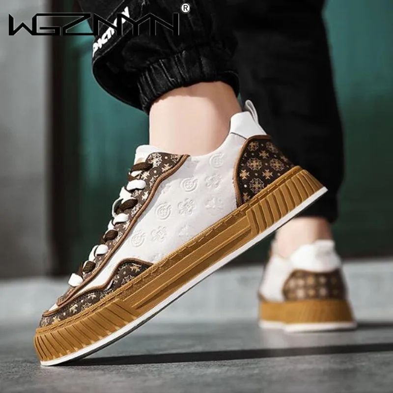 Туфли мужские кожаные на платформе, повседневные прогулочные теннисные туфли, дизайнерские Роскошные лоферы, плоская подошва, для студентов, осень
Туфли мужские кожаные на платформе, повседневные прогулочные теннисные туфли, дизайнерские Роскошные лоферы, плоская подошва, для студентов, осень