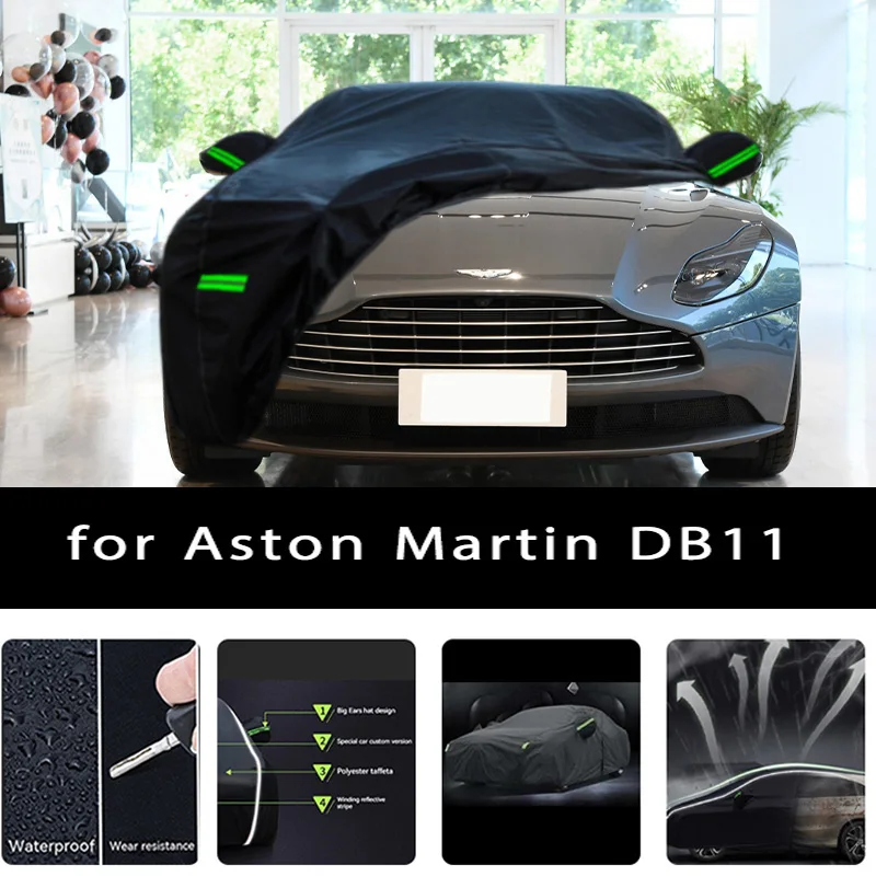 

Наружная защита для автомобиля Ashton Martin DB11, чехол для снега, Солнцезащитный водонепроницаемый пыленепроницаемый внешний автомобильный аксессуар