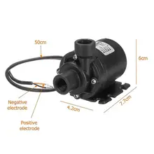 Mini Portable 800L/H DC 12V/24V 19W Waterproof Household Water Transfer Pump
Mini Portable 800L/H DC 12V/24V 19W Waterproof Household Water Transfer Pump