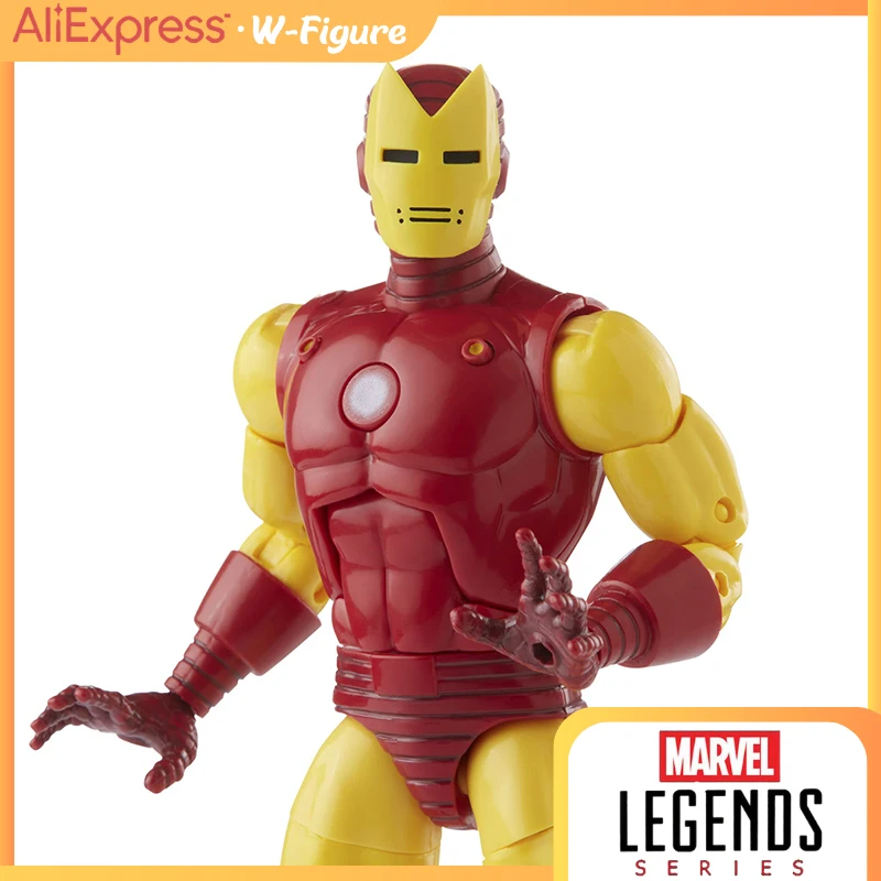 

Hasbro Marvel Legends 20Th Anniversary Series 1 Iron Man 6-Inch Action Figure Collectible Toy Original Genuine, Ships Now