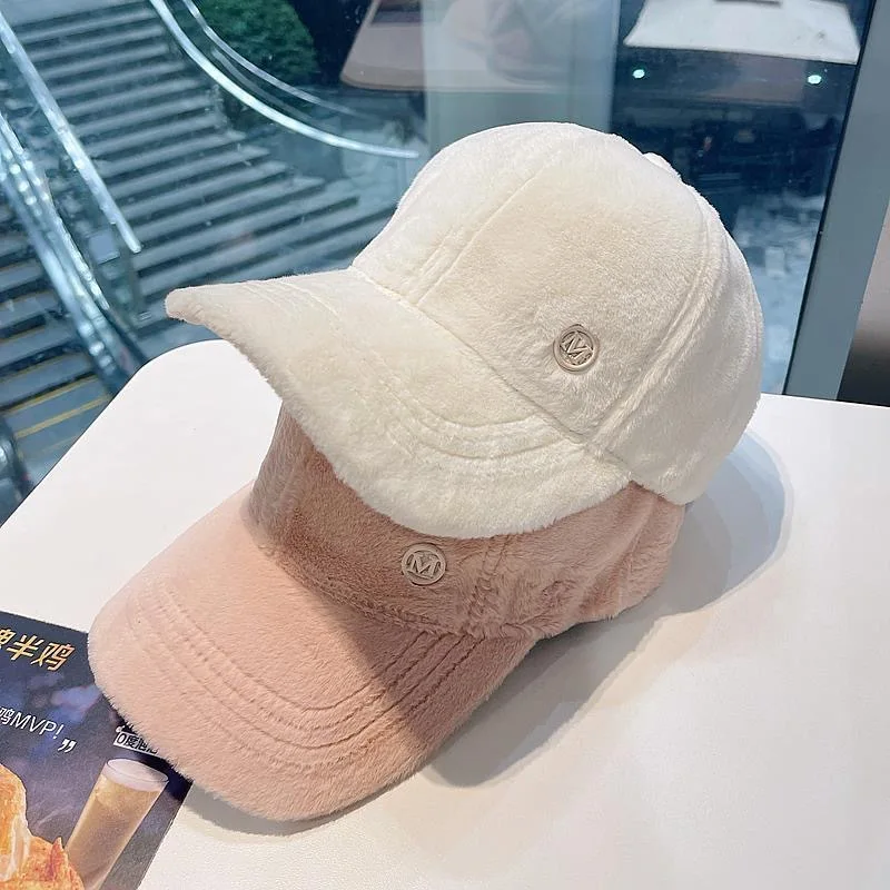 Golf Cap Children Have Top Cap Korean Women's Cap Plush Autumn And Winter Cap Baseball Cap
Golf Cap Children Have Top Cap Korean Women's Cap Plush Autumn And Winter Cap Baseball Cap